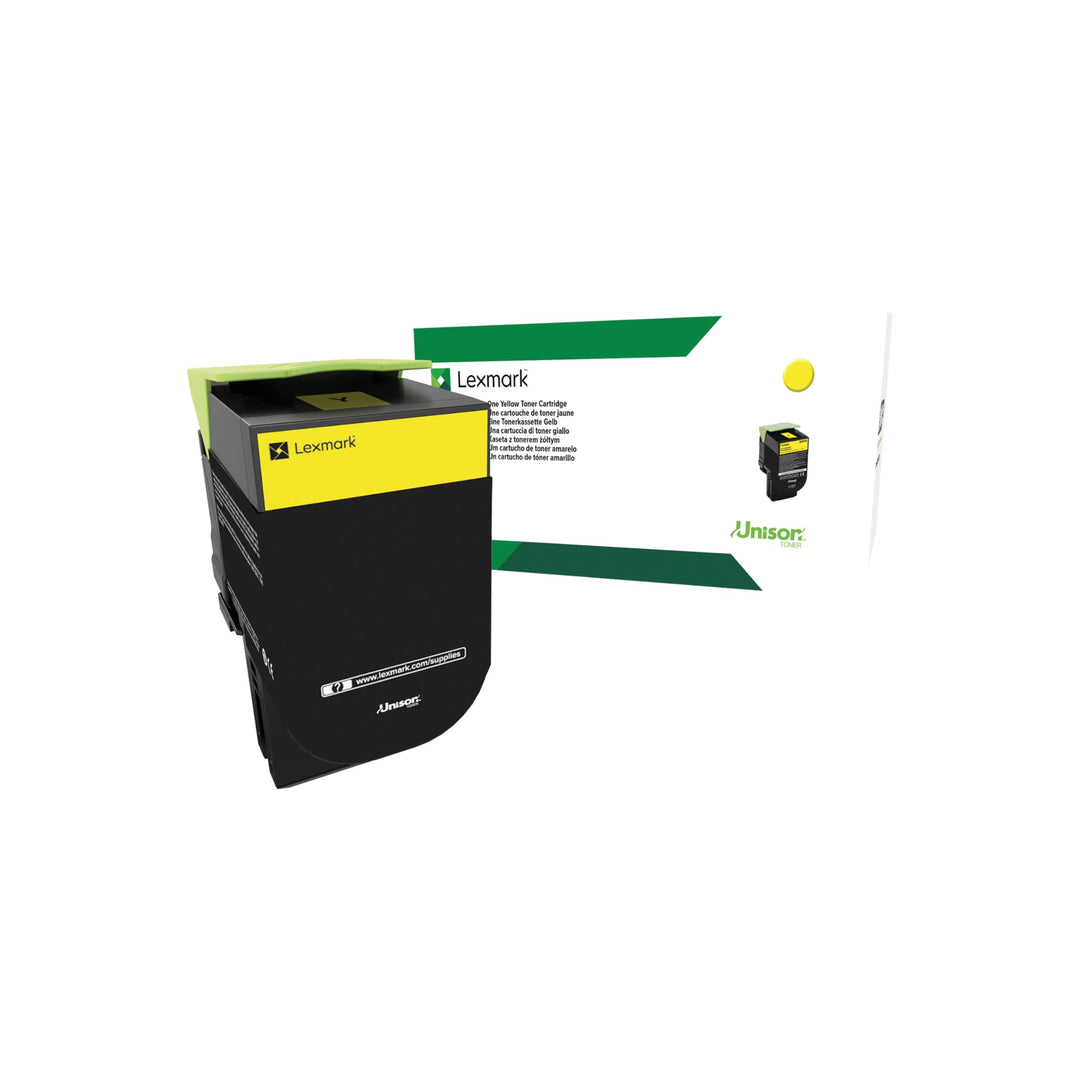 Lexmark 70C20Y0 Return Program Toner Cartridge, gelb