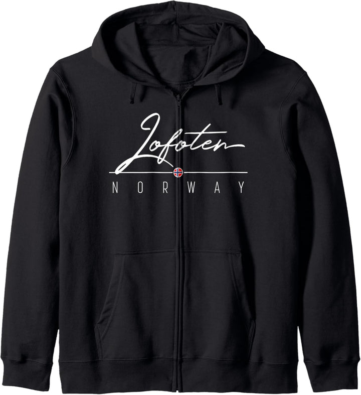 Lofoten Norwegen Kapuzenjacke