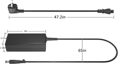 QYD 45W 65W Ersatz Netzteil Notebook Ladegerät für HP N17908 V85 613153-001 6715B 6735B 6735S Eliteb