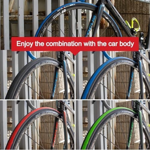 GORIX Rennradreifen 700×23C 25C 28C 32c 35c Fahrrad (Gtoair) 700×25c Black×Green(1 Tire), 700×25c Bl