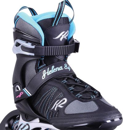 K2 Skates Damen Helena 84 Inline Skates EU: 40.5 (UK: 7 / US: 9.5) black - blue, EU: 40.5 (UK: 7 / U