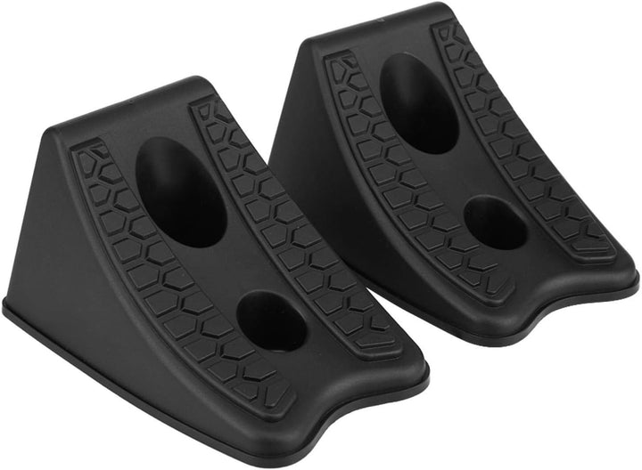 Auto Rad Unterlegkeil, Hochleistungs Gummi Rad Unterlegkeile für Autos Kofferraum RV Traier, rutschf