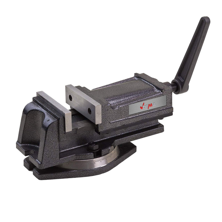 Maschinenschraubstock Präzisions-Schraubstock 100 mm Drehteller Grad Skalierung