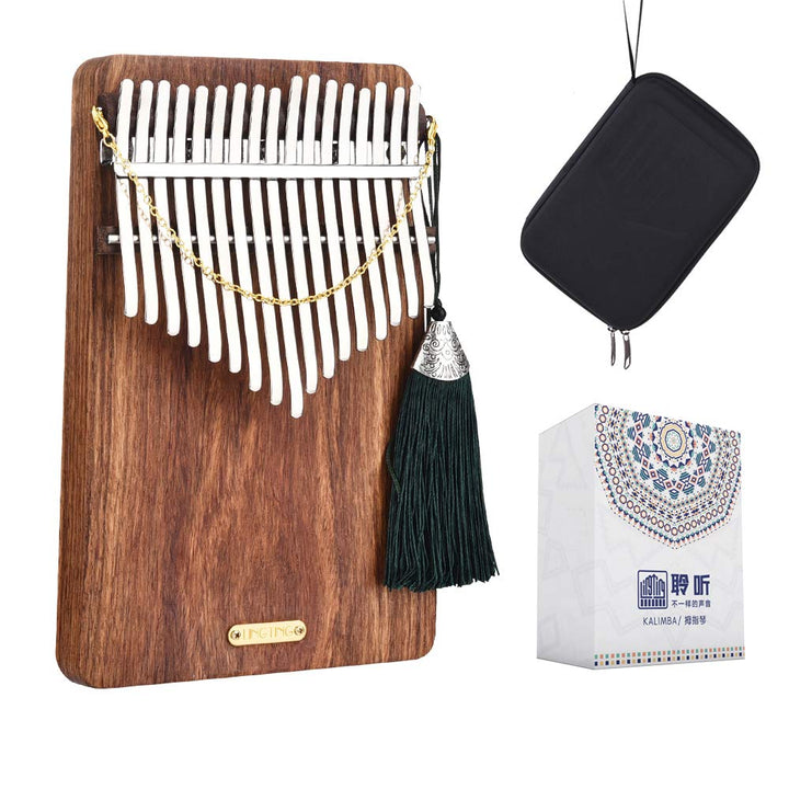 LingTing Kalimba LT-K17P 17 Tasten Kalimba Mbira Daumenklavier, Geschenk für Kinder und Erwachsene,