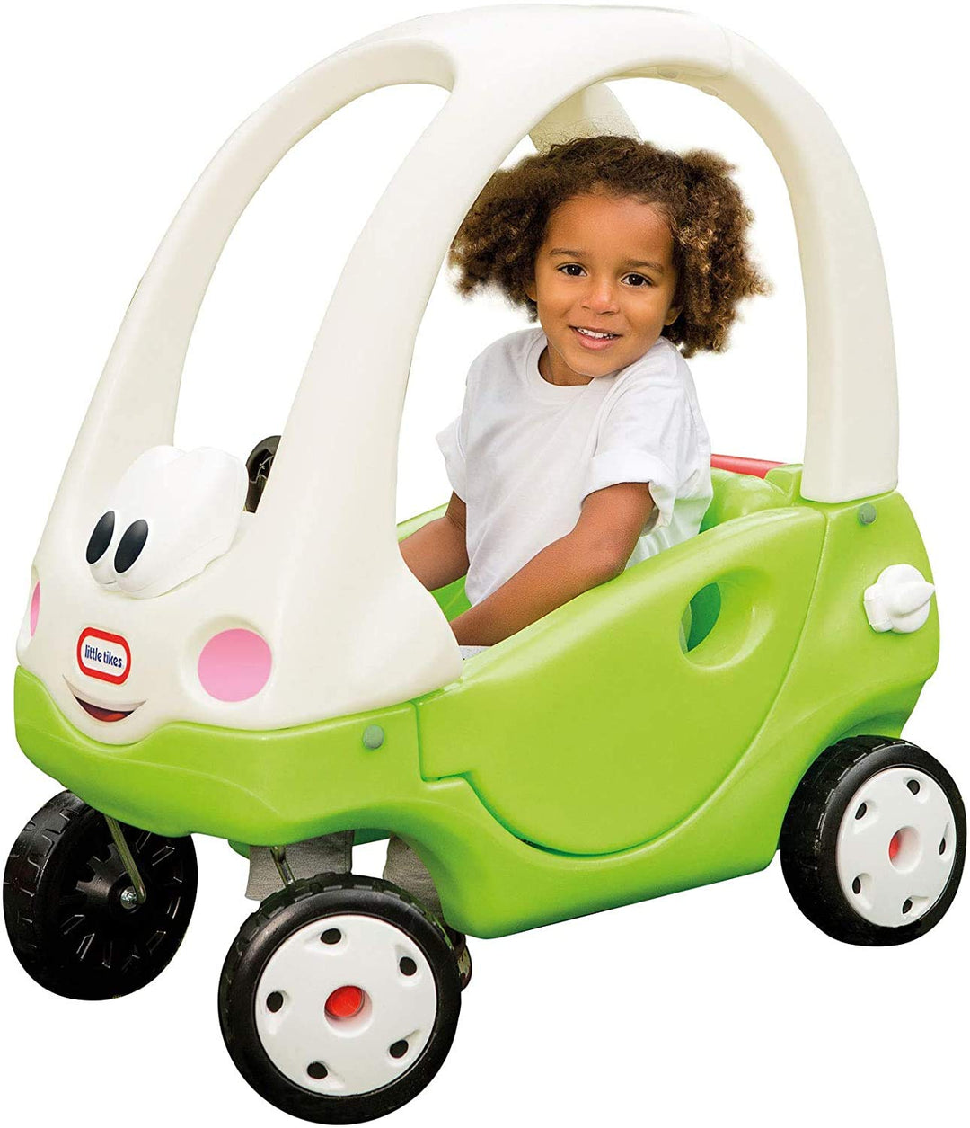 Little Tikes Cozy Coupé Sport - Rutschfahrzeug für Kleinkinder - Mit Tür, entfernbarer Bodenplatte u