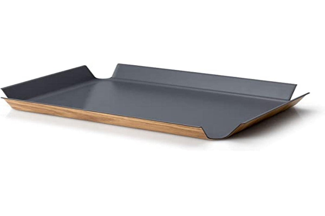 Continenta Tablett, grau, Continenta_2940, 54.5 x 40 x 1 cm