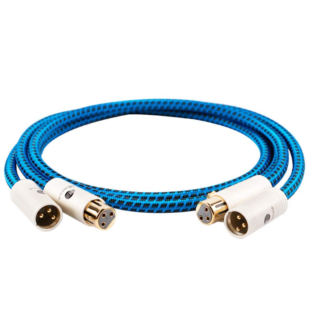 BOAACOUSTIC JIB audiophile XLR Kabel 1m High end XLR Audio Kabel hifi Mikrofonkabel OCC XLR Stecker
