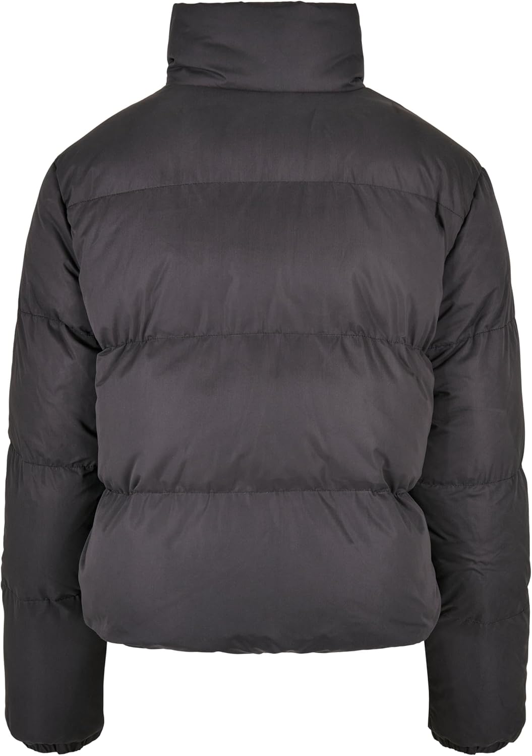 Urban Classics Damen Ladies Short Peached Puffer Jacket Jacke M Schwarz, M Schwarz