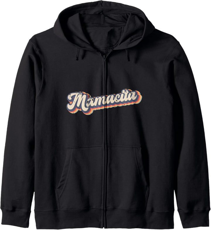 Mamacita Vintage Rainbow Kapuzenjacke