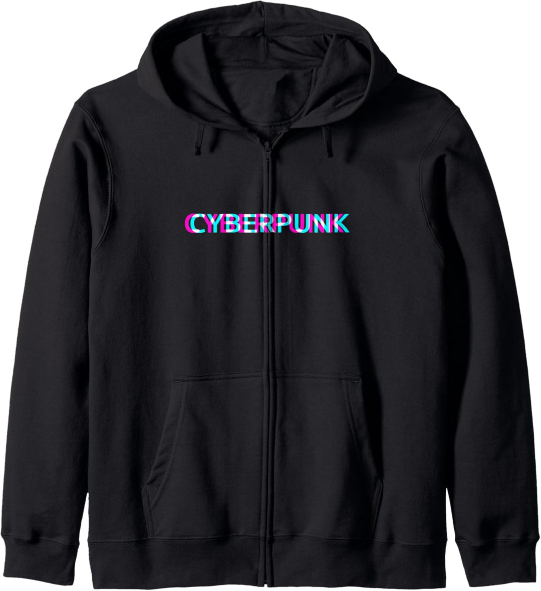 Cyberpunk Outrun Vaporwave Retrowave Synthwave Aesthetic Kapuzenjacke