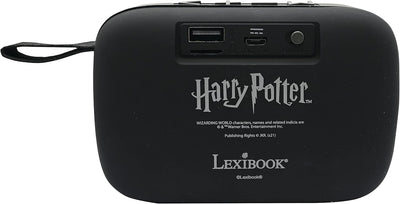 Lexibook Warner Harry Potter - Tragbarer Bluetooth-Lautsprecher, Kabelloser, USB, TF-Karte, Akku, BT