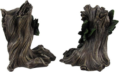 Green Man Baummann Greenman Deko Buchstützen Statue Figur Baum Man