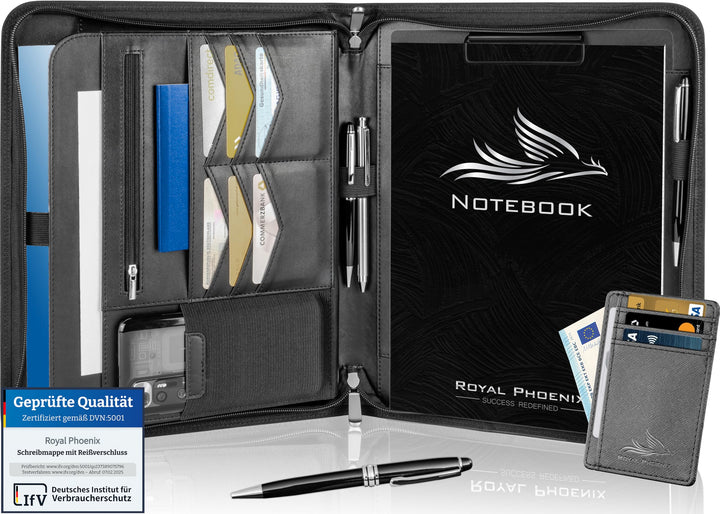 Royal Phoenix® Business Schreibmappe A4 &