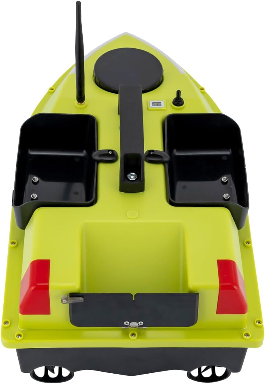 GPS Köderboot Futterboot mit GPS Angelköderboot mit LED-Nacht-Navigationslichter 600M Fernbedienung