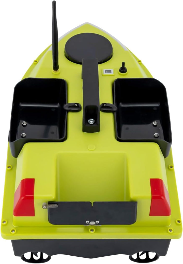 GPS Köderboot Futterboot mit GPS Angelköderboot mit LED-Nacht-Navigationslichter 600M Fernbedienung