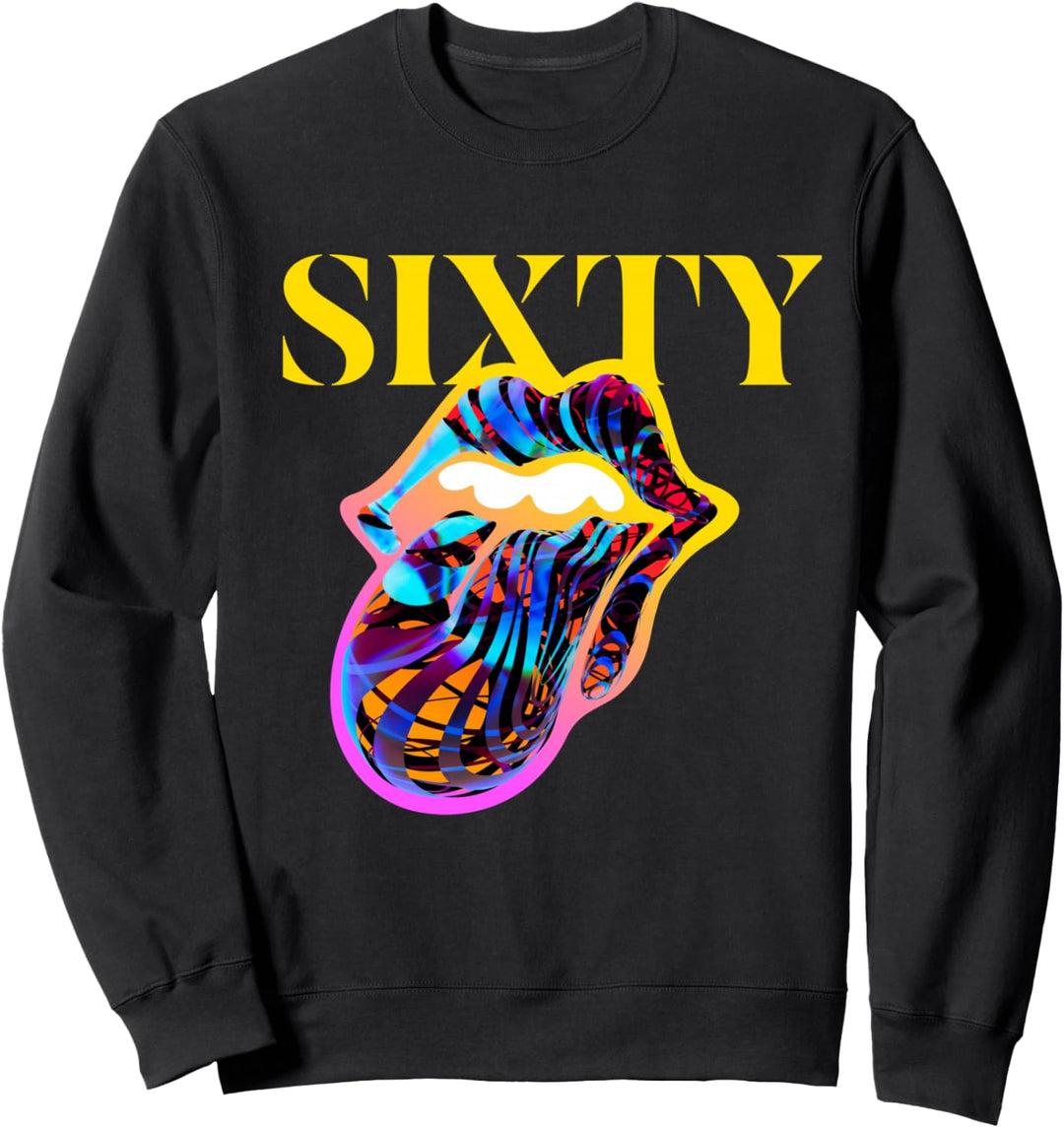 Offizielle Rolling Stones Sixty Tongue Sweatshirt