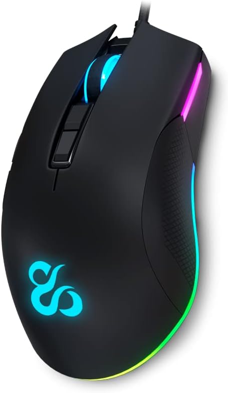 Newskill Eos Gaming-Maus Schwarz, Schwarz