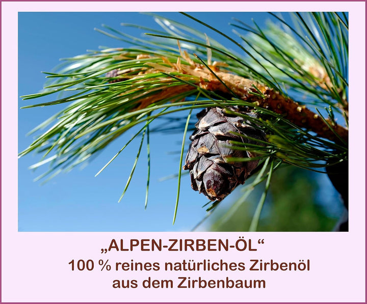 Alpen-Zirbenöl; naturrein, 100% bestes Zirbenöl; (70 ml) 70 ml (1er Pack), 70 ml (1er Pack)
