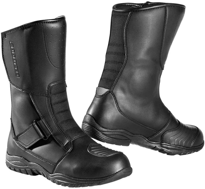 Bogotto Tour-X Motorradstiefel, schwarz, 37 37 EU Schwarz, 37 EU Schwarz