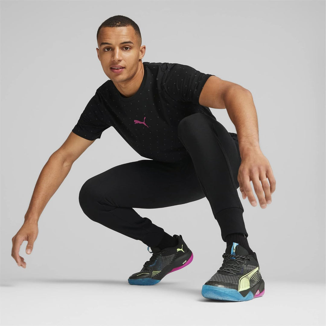 Puma Herren Eliminate Power Nitro IIHallenturnschuh 42.5 EU Puma Black Fizzy Light Ocean Dive Festiv