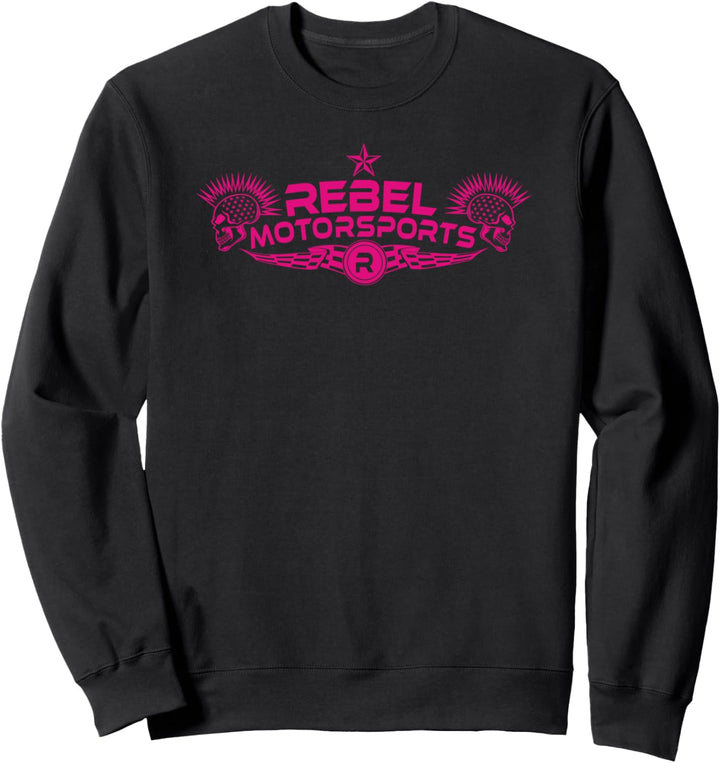 Rebel Motorsport-Star Spangled Schädel Bored and Stroked Sweatshirt