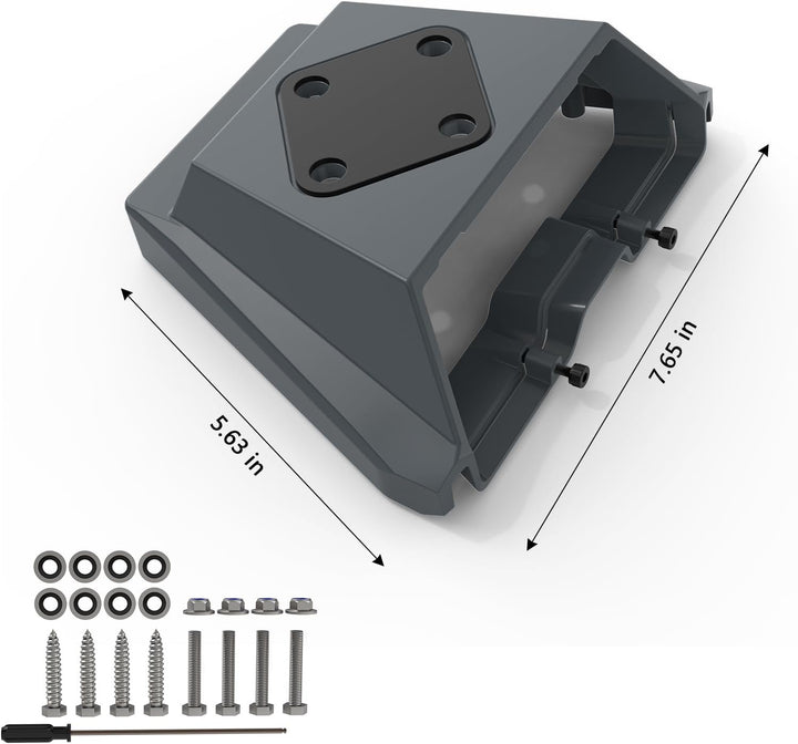 HOLACA Rohradapter Halterung Kompatibel mit Starlink Standard 4X/4/Gen 3, Universelle Wand-/Dach-/Au