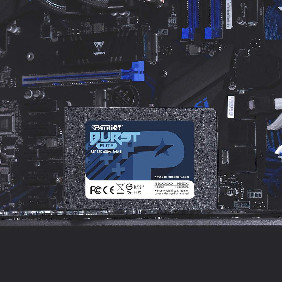 Patriot Burst Elite Interne SSD 1.9TB SATA 3 2,5 Zoll 1.92TB Single Unit Retail, 1.92TB Single Unit