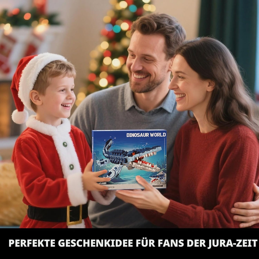 TYCOLE Mosasaurus Bauspielzeug - 805 PCS Dino Spielzeug Modell, Dinosaurier ab 7 Jahre für Jungen Ma