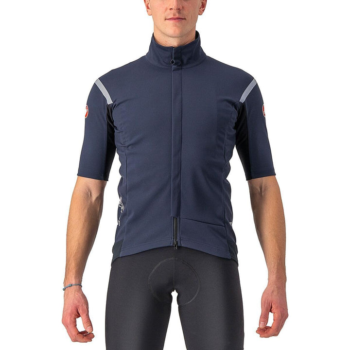 CASTELLI Herren Gabba Ros 2 Jacket 3XL SAVILE BLUE/SILVER GRAY, 3XL SAVILE BLUE/SILVER GRAY