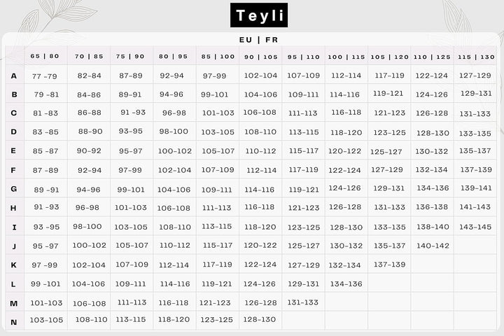 Teyli Damen BH - Minimizer BH mit Bügel - BH Grosse Grössen - BH Grosse Brüste - Komfort Starker Hal