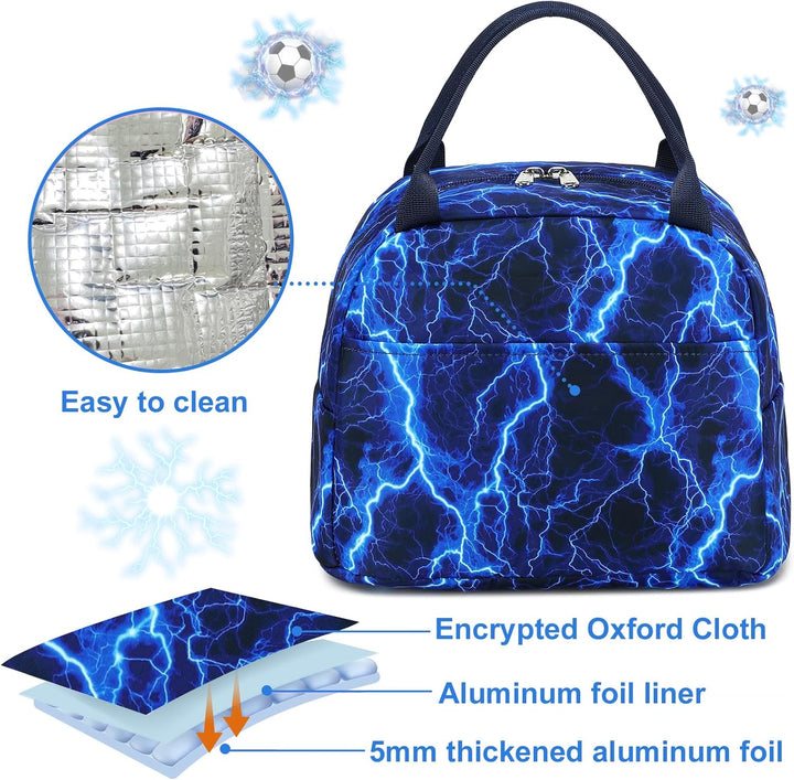LEDAOU Schulrucksack Junge Teenager Kinder Juvenile Mädchen Daypack Mädchen Freizeitrucksack Backpac