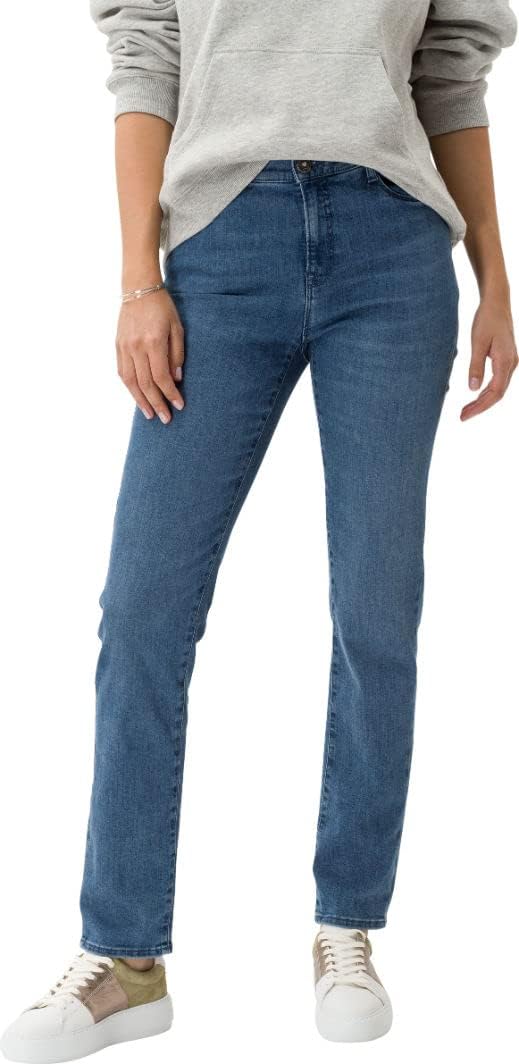 BRAX Damen Style Mary Blue Planet Nachhaltige Five-Pocket Jeans 27W / 30L Used Light Blue 1, 27W / 3