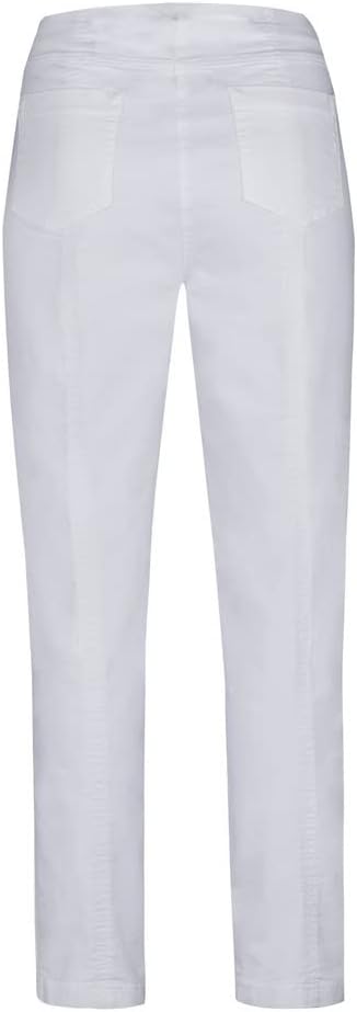 Robell Style BELLA09-7/8 Stoffhose Damen high Waist - Damenhose Power Stretch - Bengaline Stoff Hose
