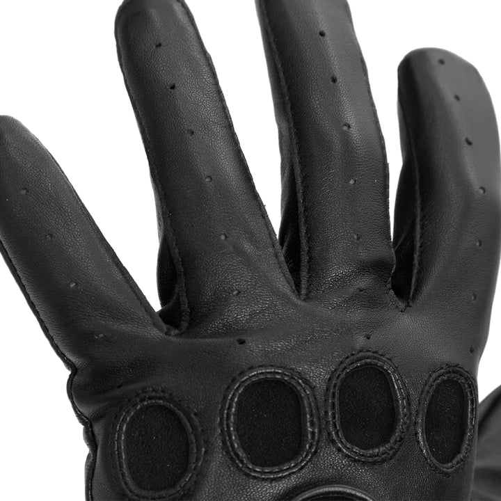 Pratt and Hart RS6738 Herren-Lederhandschuhe von Silverstone XXL Schwarz, XXL Schwarz