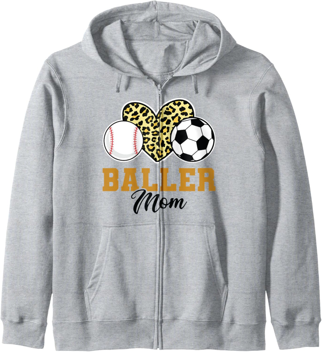 Baller Mama Baseball Kapuzenjacke