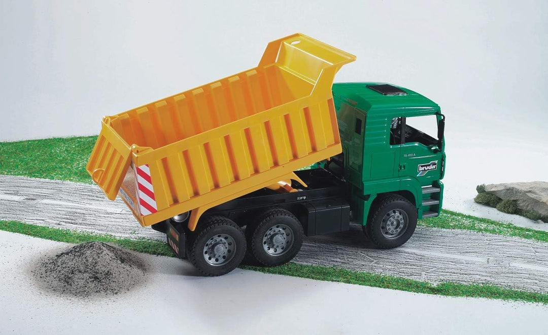 bruder 02765 - Man TGA LKW mit Kippmulde - 1:16 Lastwagen Laster Baufahrzeug Baustelle