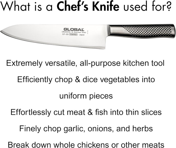 Global GF33 Kochmesser, 21 cm (GF-33)