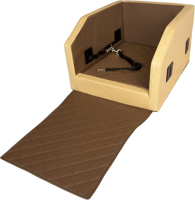 CopcoPet Rücksitz Hundeautositz Autohundebett Hundebett Transportbett Autoschondecke (55 x 55 x 38 c