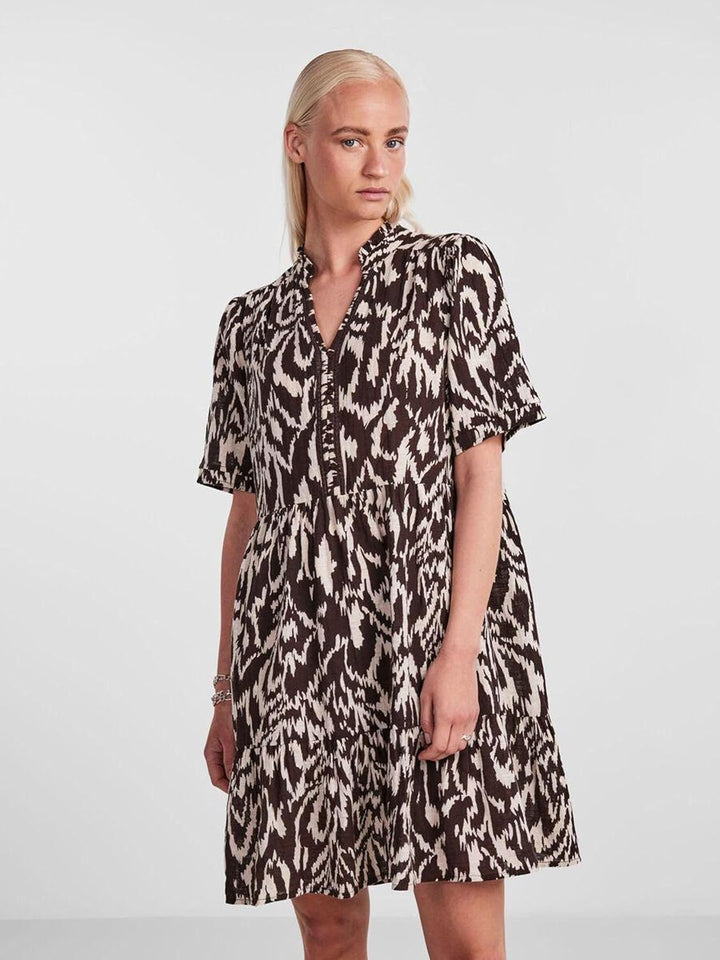 PIECES Female Minikleid PCJEANITA XL Mole/Aop:graphic, XL Mole/Aop:graphic