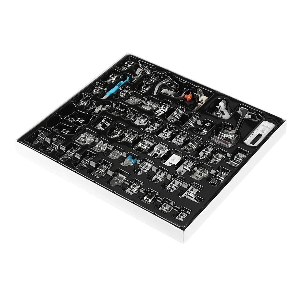 62pcs Multifunktionsnähmaschine Teile Nähfüsse Kit