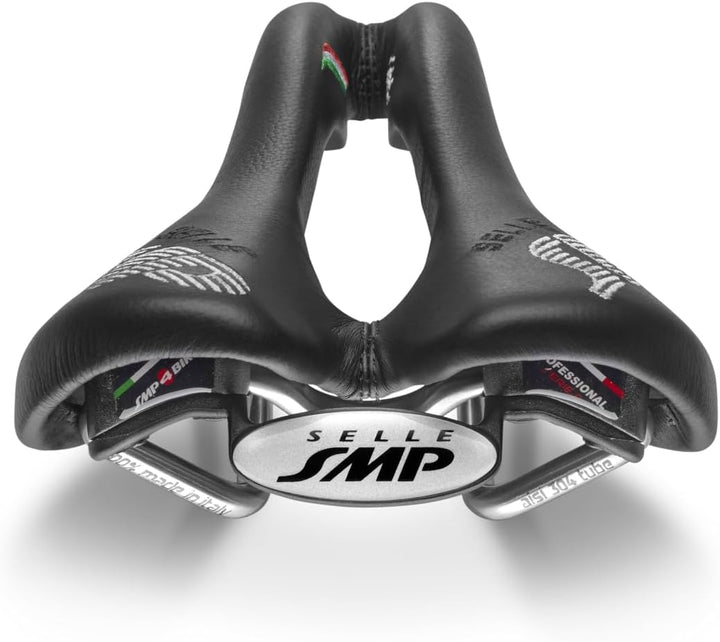 Selle SMP Kryt 3 Crit Fahrradsattel - Made in Italy Schwarz, Schwarz