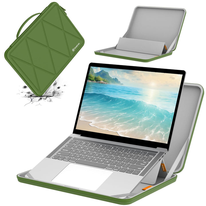 Smatree MS23T Laptop Hartschalenhülle aus Eva mit LaptopständerFür 11,6 Zoll HP Pro x360 Fortis 11 G