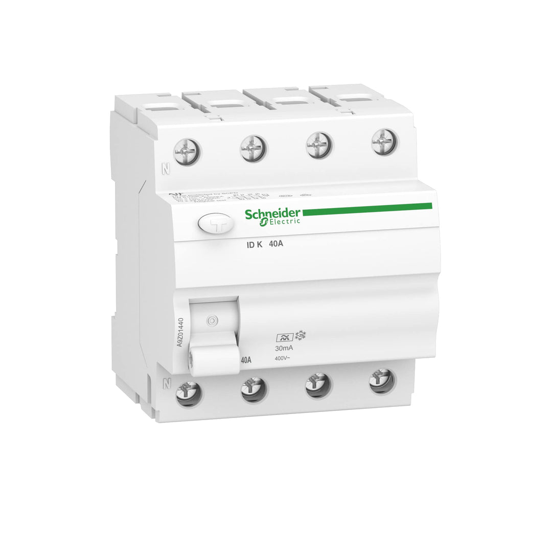 Schneider Electric A9Z01440 Fehlerstrom-Schutzschalter ID K, 4P, 40A, 30mA, Typ A, 40 Ampere 4 Polig
