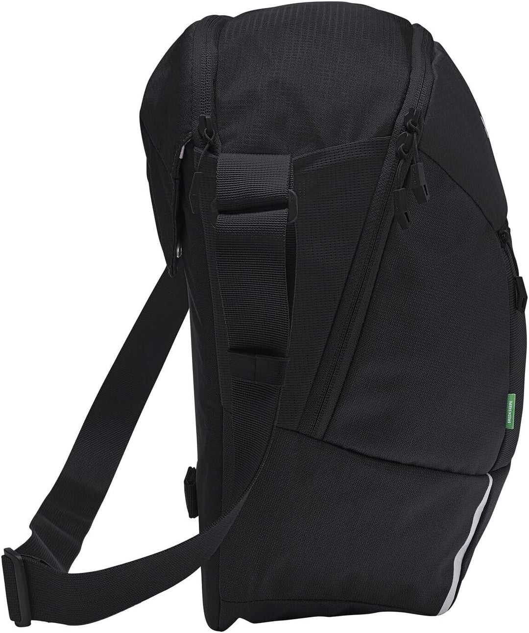 VAUDE Cycle Messenger L - Messengertasche zum Radfahren mit 20 Liter Volumen - inkl. Regenhülle und