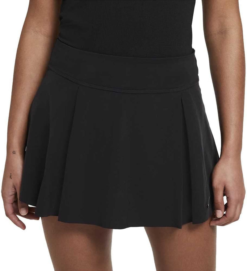 Nike Club Damen Tennisskort S Black/Black, S Black/Black