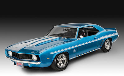 Revell 07694 1969 Chevy Yenko Camaro, Automodell 1:25 zu der bekannten Filmreihe, 19,0 cm The Fast a