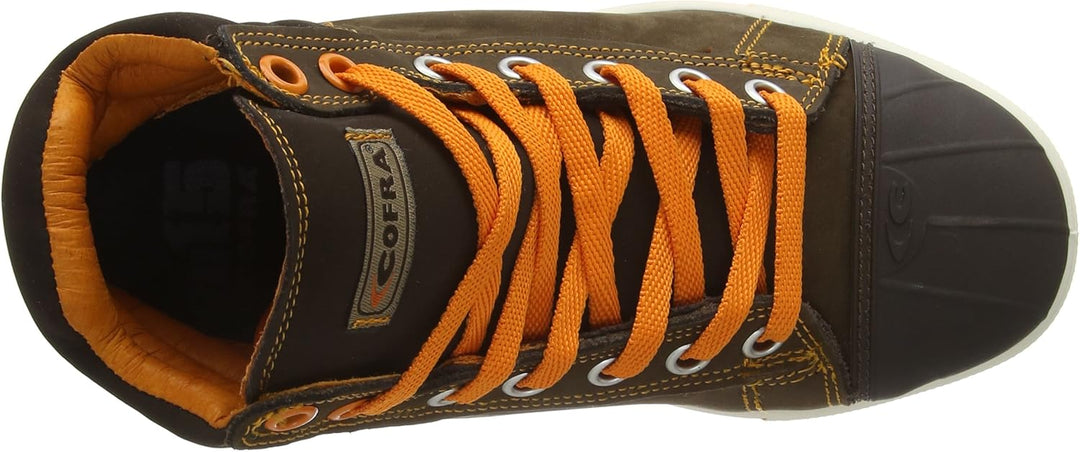 Cofra 35031-001.W36 CONFERENCE S3 SRC Sicherheitsstiefel, Braun/Orange, Grösse 36 36 EU, 36 EU