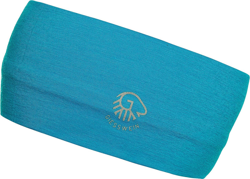 Giesswein - Brentenjoch Unisex Stirnband aus doppellagigem Merinojersey für Damen & Herren, Atmungsa