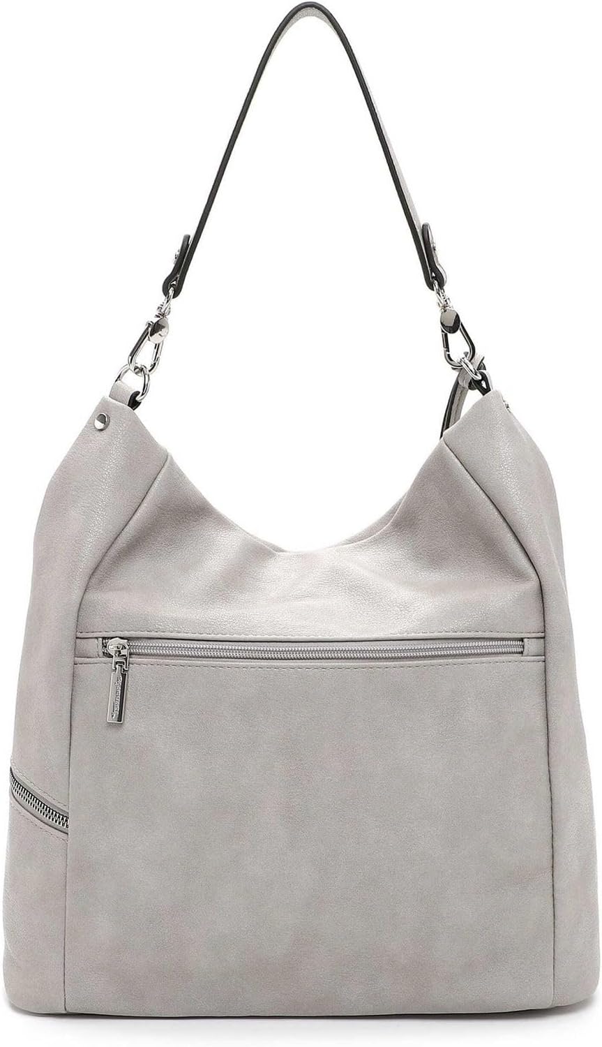 Tamaris Beutel TAS Nele 32802 Damen Handtaschen Uni Einheitsgrösse Lightgrey 810, Einheitsgrösse Lig