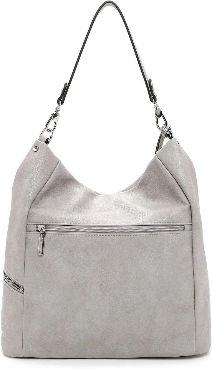 Tamaris Beutel TAS Nele 32802 Damen Handtaschen Uni Einheitsgrösse Lightgrey 810, Einheitsgrösse Lig